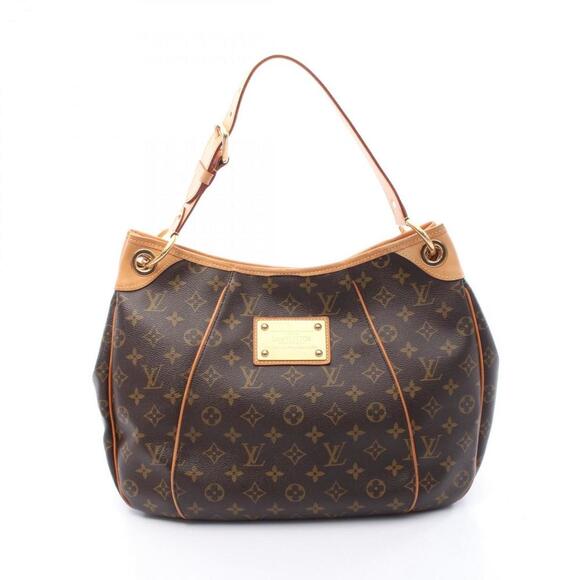 LOUIS VUITTON Brown Monogram Leather Shoulder Bag - Picture 1 of 10